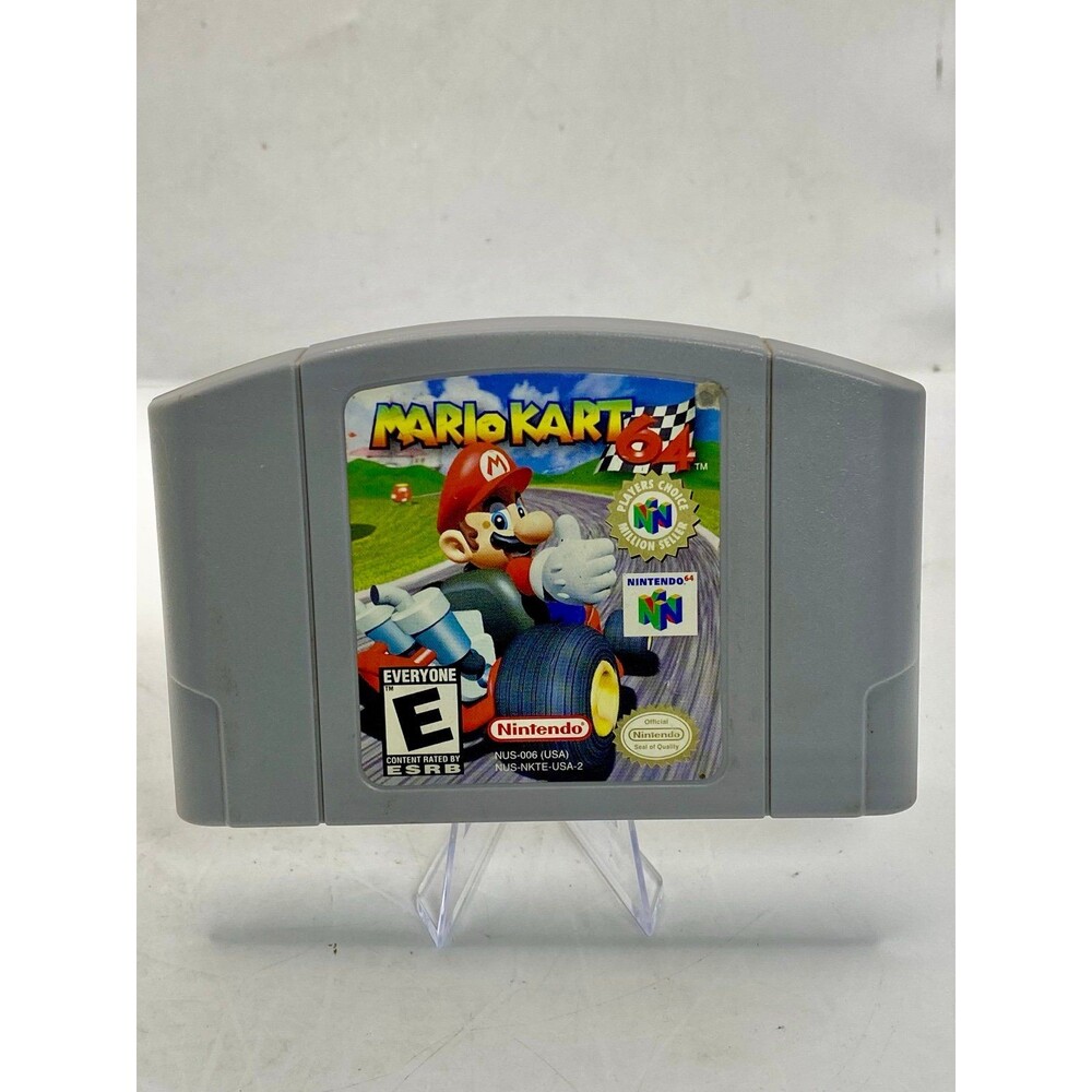 Mario Kart 64 (Nintendo 64, 1997) Authentic Cartridge Only - Tested